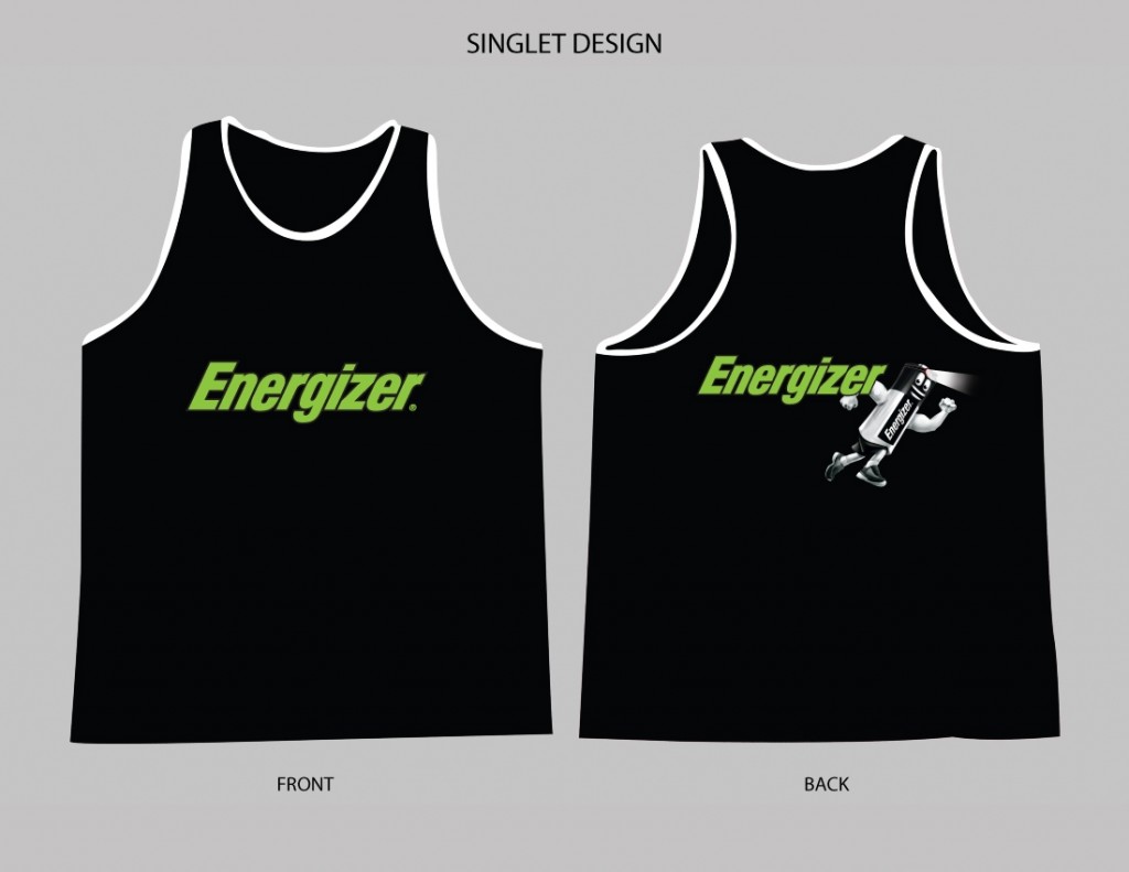 Energizer Night Race Singlet Design MANILA