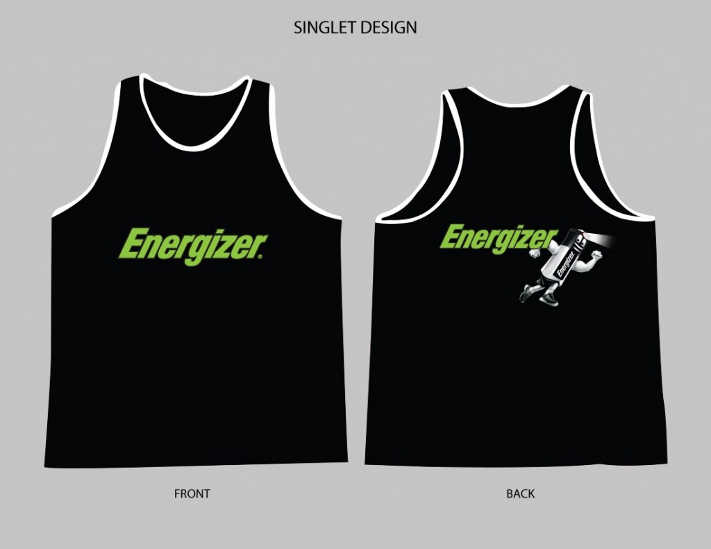 Energizer Night Race Singlet Design MANILA