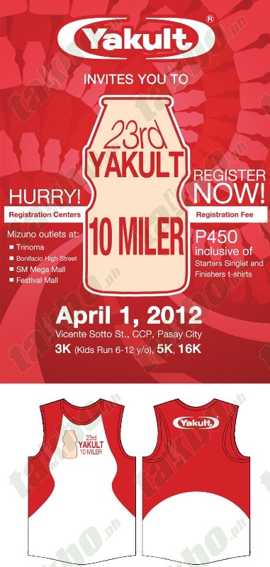 Yakult 10 Miler Run Results and Photos