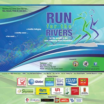 Run for the Rivers 2012 Poster