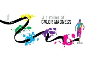 Color Run Logo US
