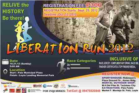 Liberation Run 2012 Leyte