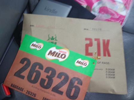 Milo Marathon Bacolod Race Kits