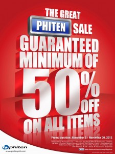 The Great Phiten Sale November 2012
