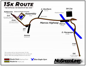 NSL 2013 Race Route 15K