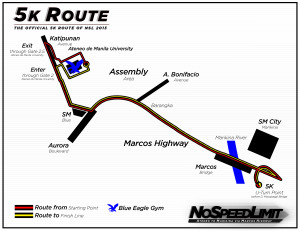 NSL 2013 Race Route 5K