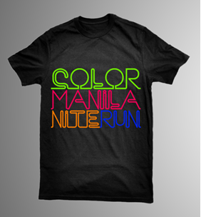 Color Manila Nite Run 2013 Shirt