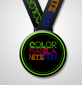 Color Manila Nite Run Medal