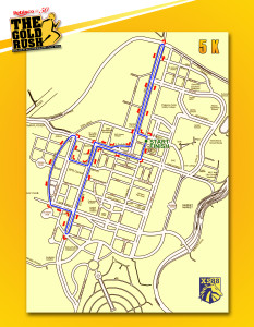 Rebisco@50 5K Race Map