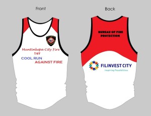 Cool Run Against Fire 2013 Singlet