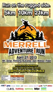 Merrell Adventure Run 2013 Poster R2