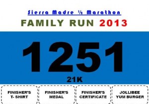 SMM 2013 Race Bib