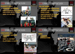 MH Urbanathlon  2013 Obstacles