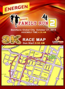 Energen 2 2013 Race Route 3K Manila