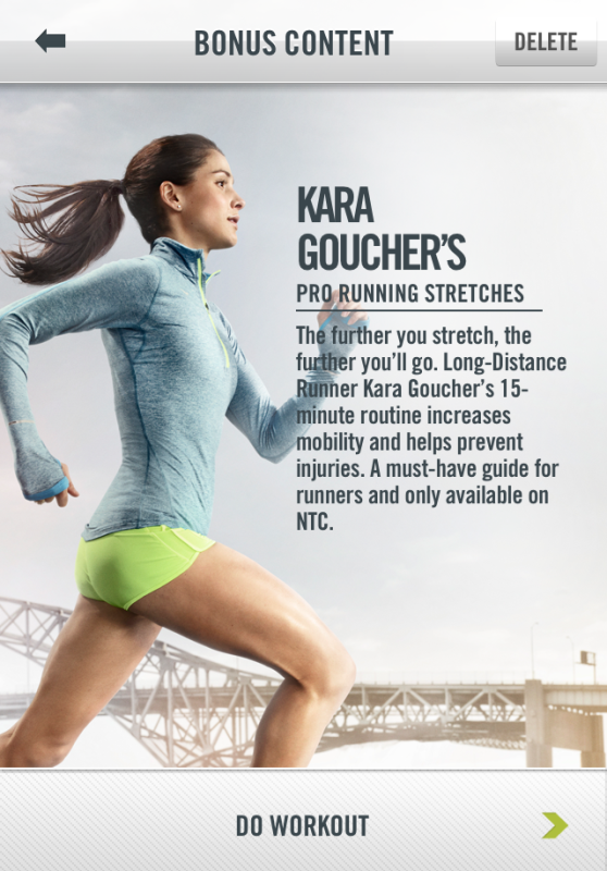 Kara Goucher Pro Running Stretches