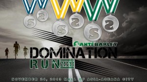 Sante Barley Domination Run Medals