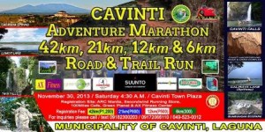 Cavinti Road and Trail Adventure Marathon 2013