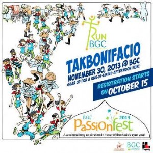 Run BGC TakBonifacio 2013