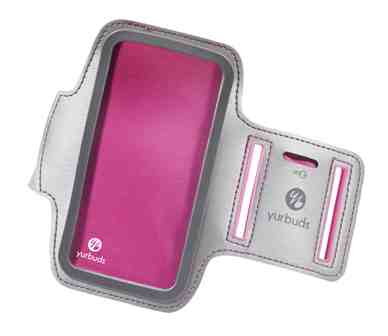 yurbuds Armband for Women Pink