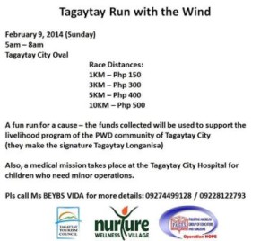 Tagaytay Run with the Wind 2014