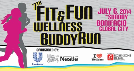 Robinsons Fit and Fun Wellness Buddy Run 2014