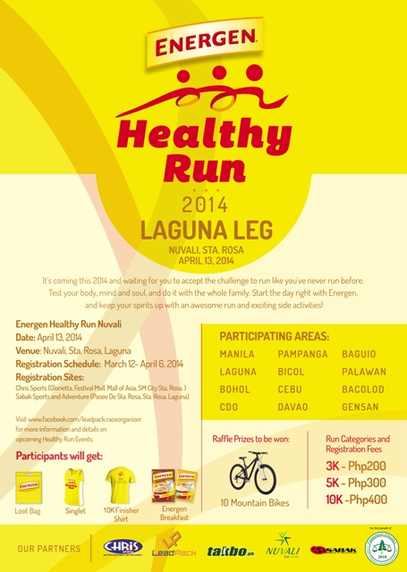 Energen Healthy Run 2014 Laguna