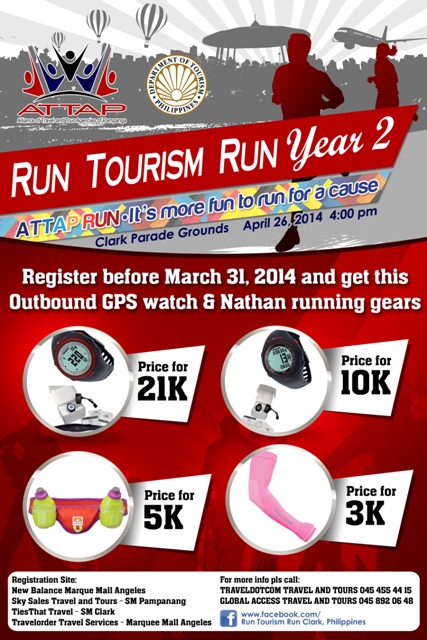 Run Tourism Run 2014 Poster