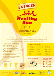 Energen Healthy Run 2014 Pampanga