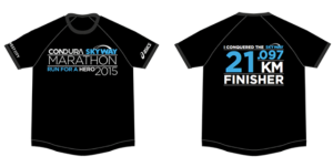 Condura Skyway Marathon 2014 21K Finisher Shirt