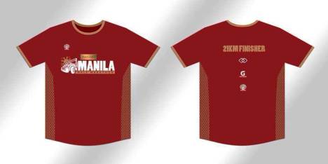 SOFITEL MANILA HALF MARATHON 2014 Finisher Shirt