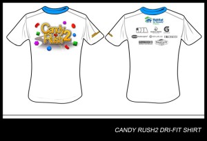 Candy Rush 2014 Shirt
