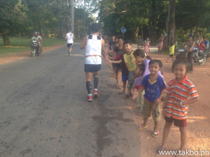 Angkor Wat Marathon 2014 - Cheers