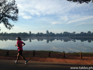 Ankor Wat Marathon 2014 - Route