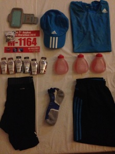 Angkor Wat Marathon 2014 - Gear