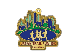 Urban Trail 15K Run 2014 Medal