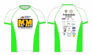 PAL Manila Marathon 2015  Finisher Shirt