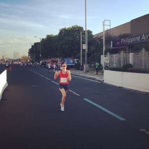 Quennie at Finish Line
