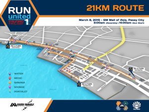 Run United 1 2015 Map 21K