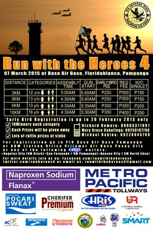 Run with the Heroes Pampanga 2015