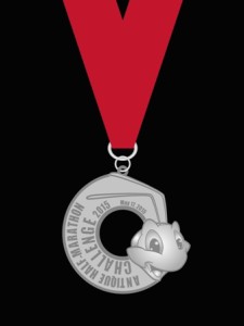 Antique Half Marathon Challenge 2015 Medal