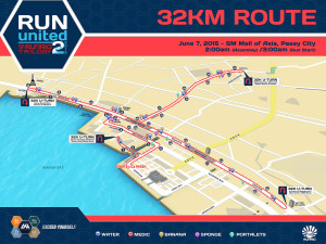 Run United 2 2015 32k Race Map