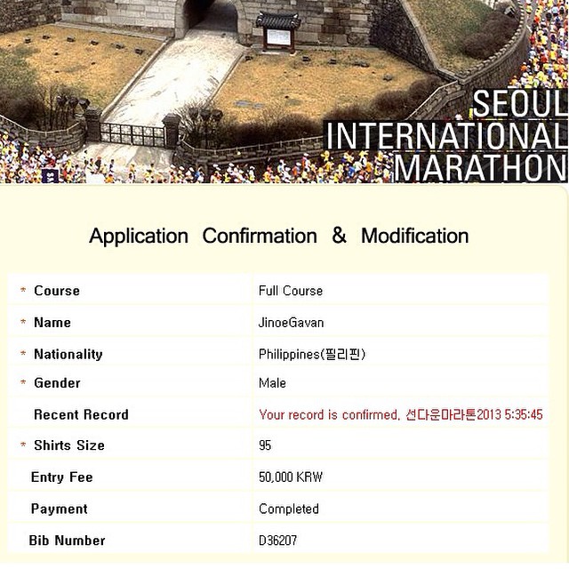 Seoul Marathon 2015