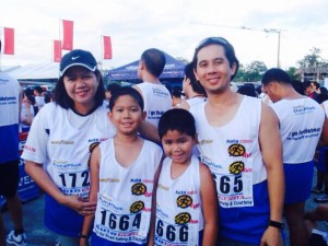 1st Fun run of Botabara family