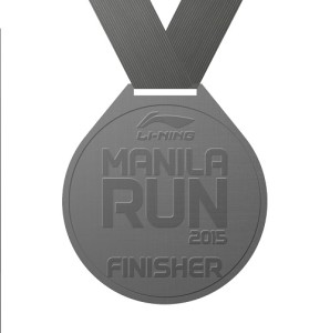 Li-Ning Manila Run 2015 Medal