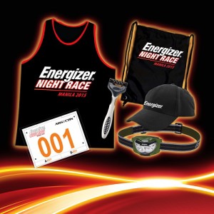 Energizer Night Race 2015 Race Kit
