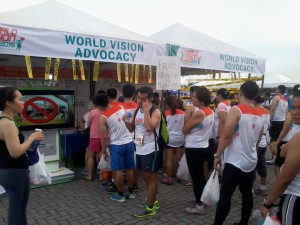 World Vision fun run at MOA