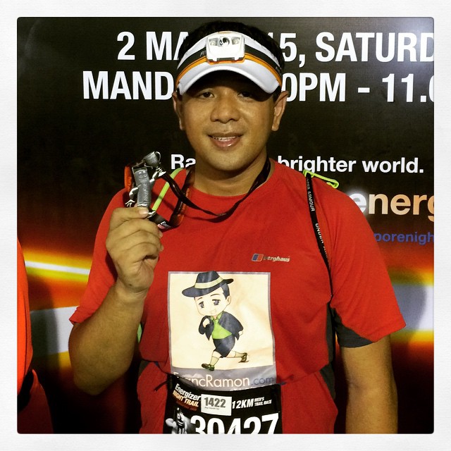 Franc Ramon Energizer Night Run Singapore 2015
