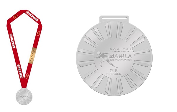 Sofitel Manila Half Marathon 2015 Medal
