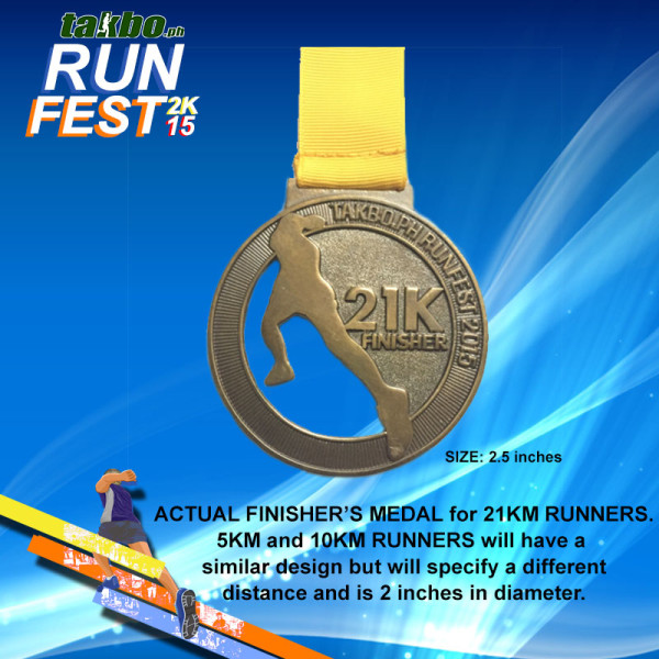 RunFest Cebu Finisher-Medal
