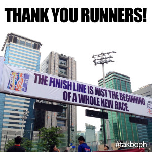 Takbo.ph Runfest 2015 Thank you Runners